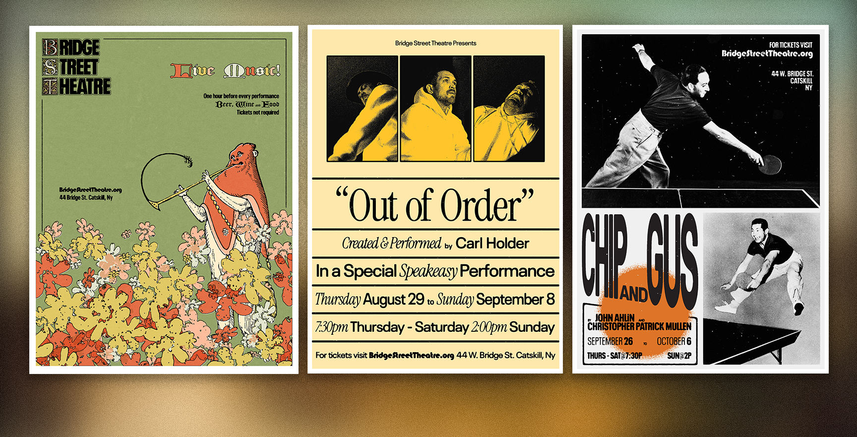 Bridge Street Theatre Posters